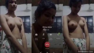 देसी हॉट बूब्स मुस्लिम लड़की वीडियो कॉल पर लवर से