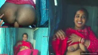 भारतीय भाभी बड़े बूब्स का दिखावा और ट्रेन में प्यार