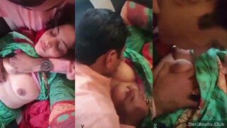 धोखाधड़ी मुस्लिम पत्नी देसी दूधिया चूचियों चूसना सेक्स कार में – एमएमएस