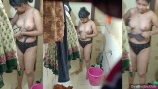 तमिल बड़ी बूब्स लड़की पैंटी में हिडन कैम पर पकड़ी गई है